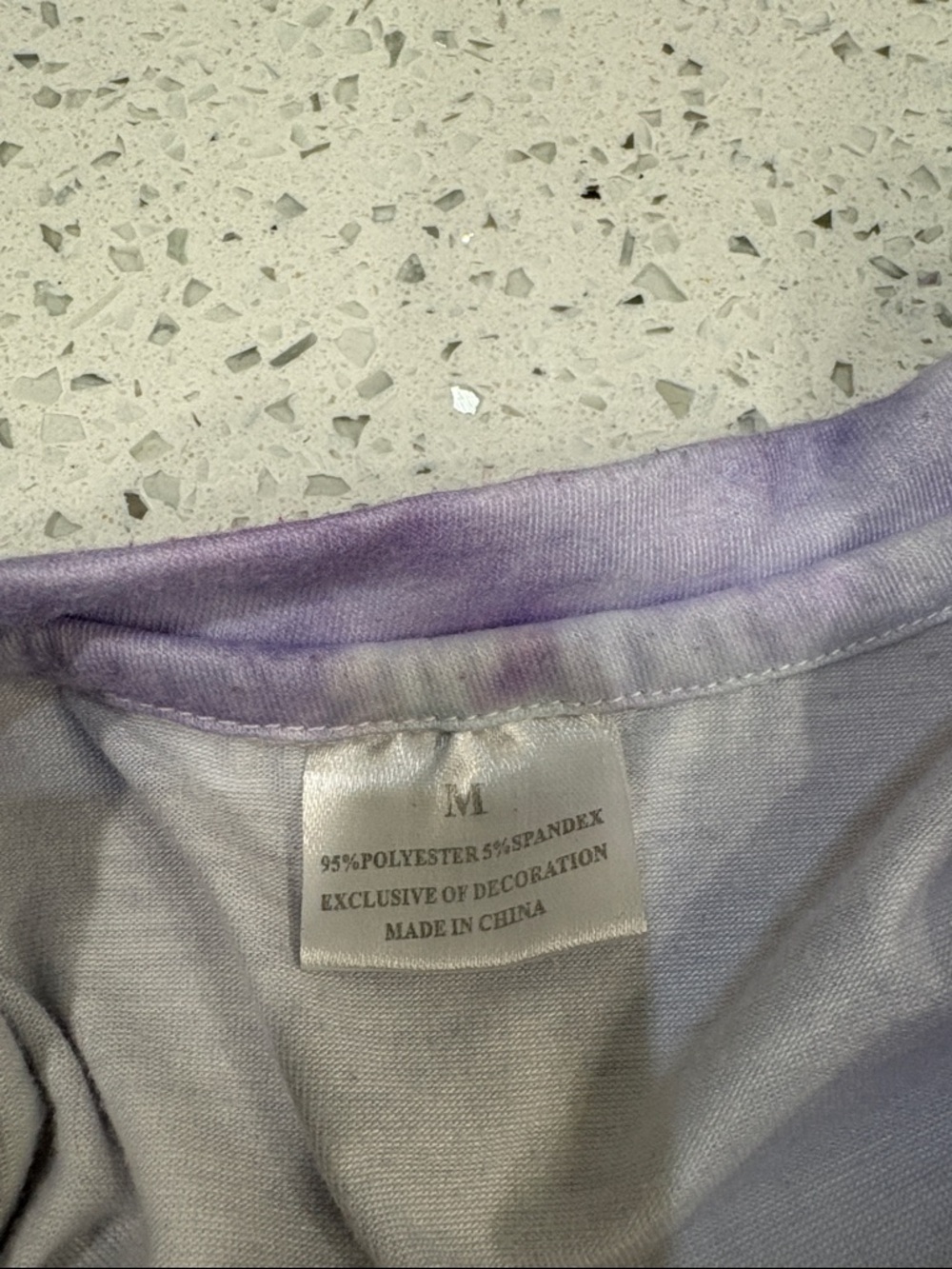 Women’s boutique Purple Tie-Dye Butterfly lounge Set size med - Picture 5 of 7